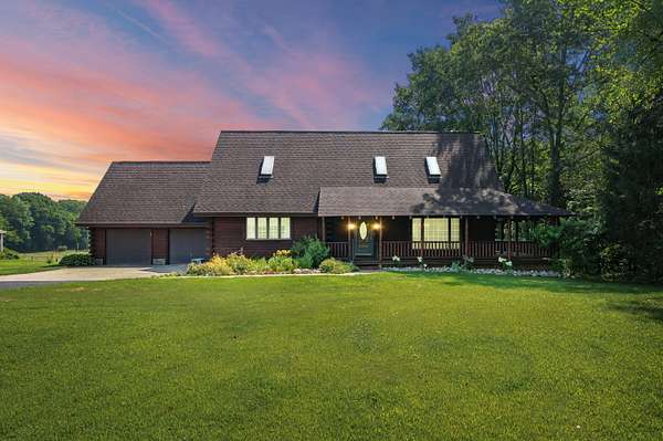 9.15 Acres of Land with Home for Sale in East Leroy, Michigan