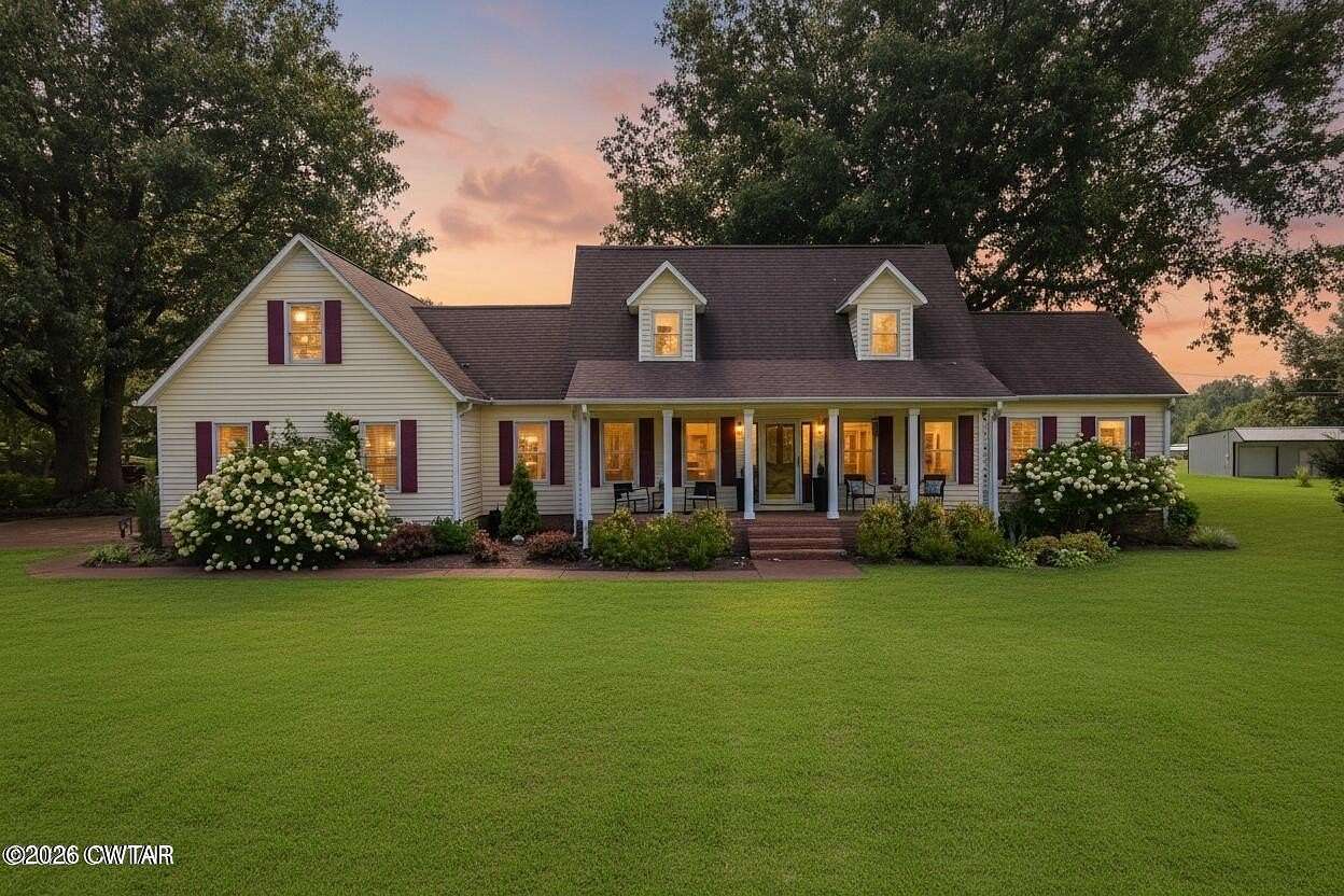 9.5 Acres of Land with Home for Sale in Gadsden, Tennessee