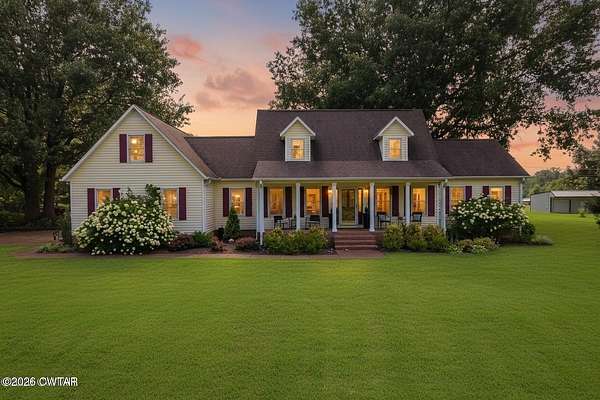9.5 Acres of Land with Home for Sale in Gadsden, Tennessee