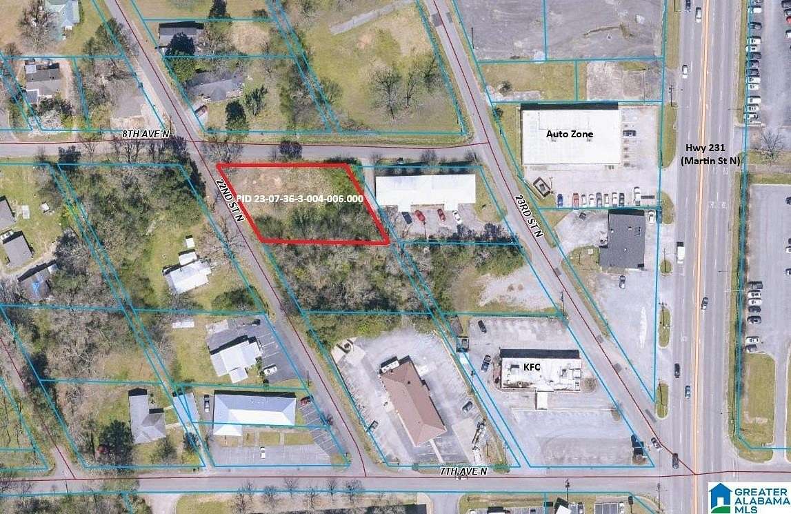 0.34 Acres of Residential Land for Sale in Pell City, Alabama