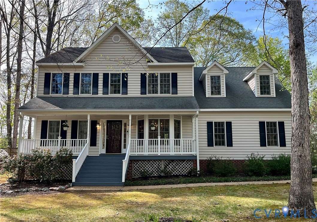 3.14 Acres of Land with Home for Sale in Powhatan, Virginia