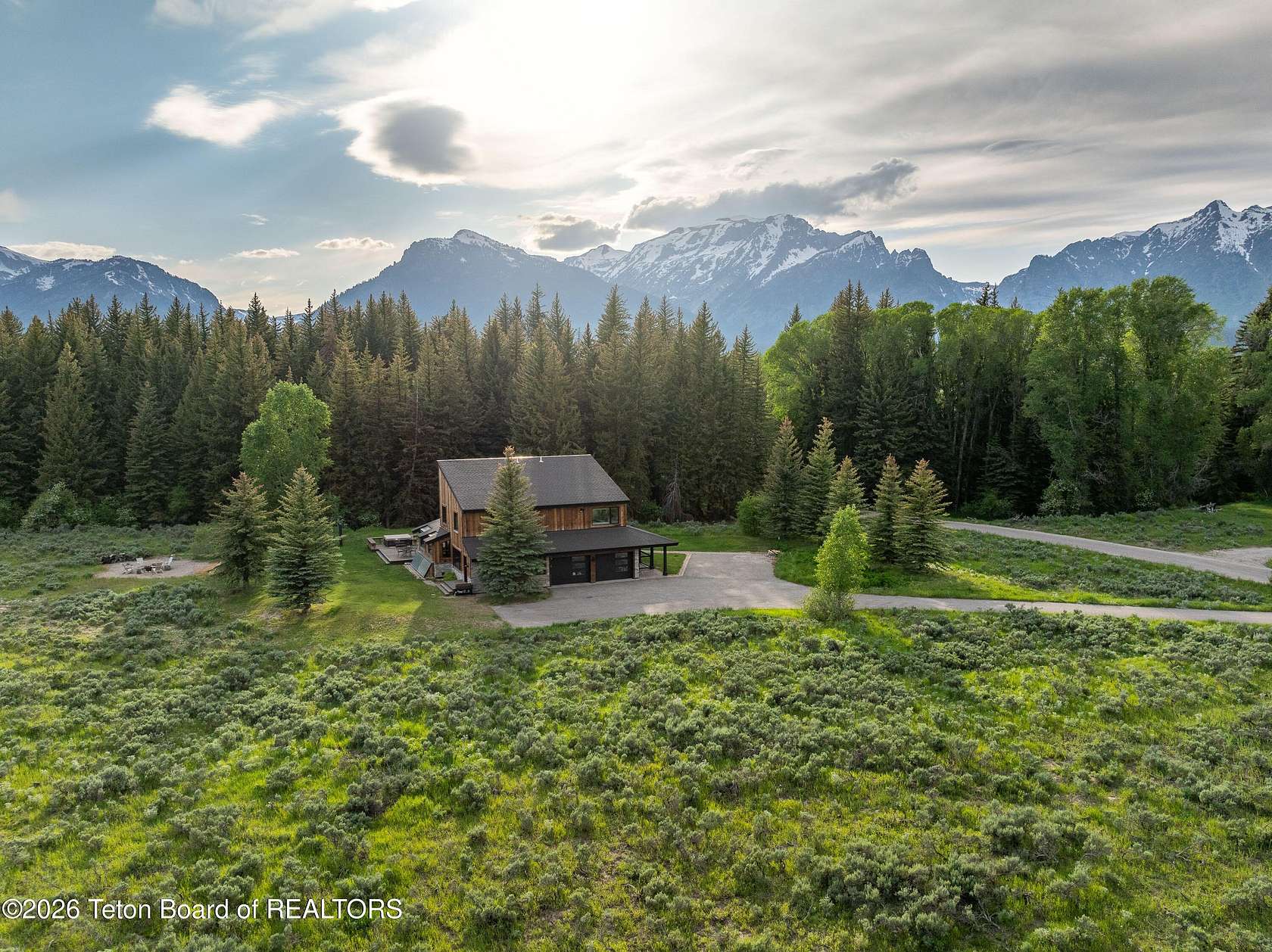 5.15 Acres of Land with Home for Sale in Jackson, Wyoming