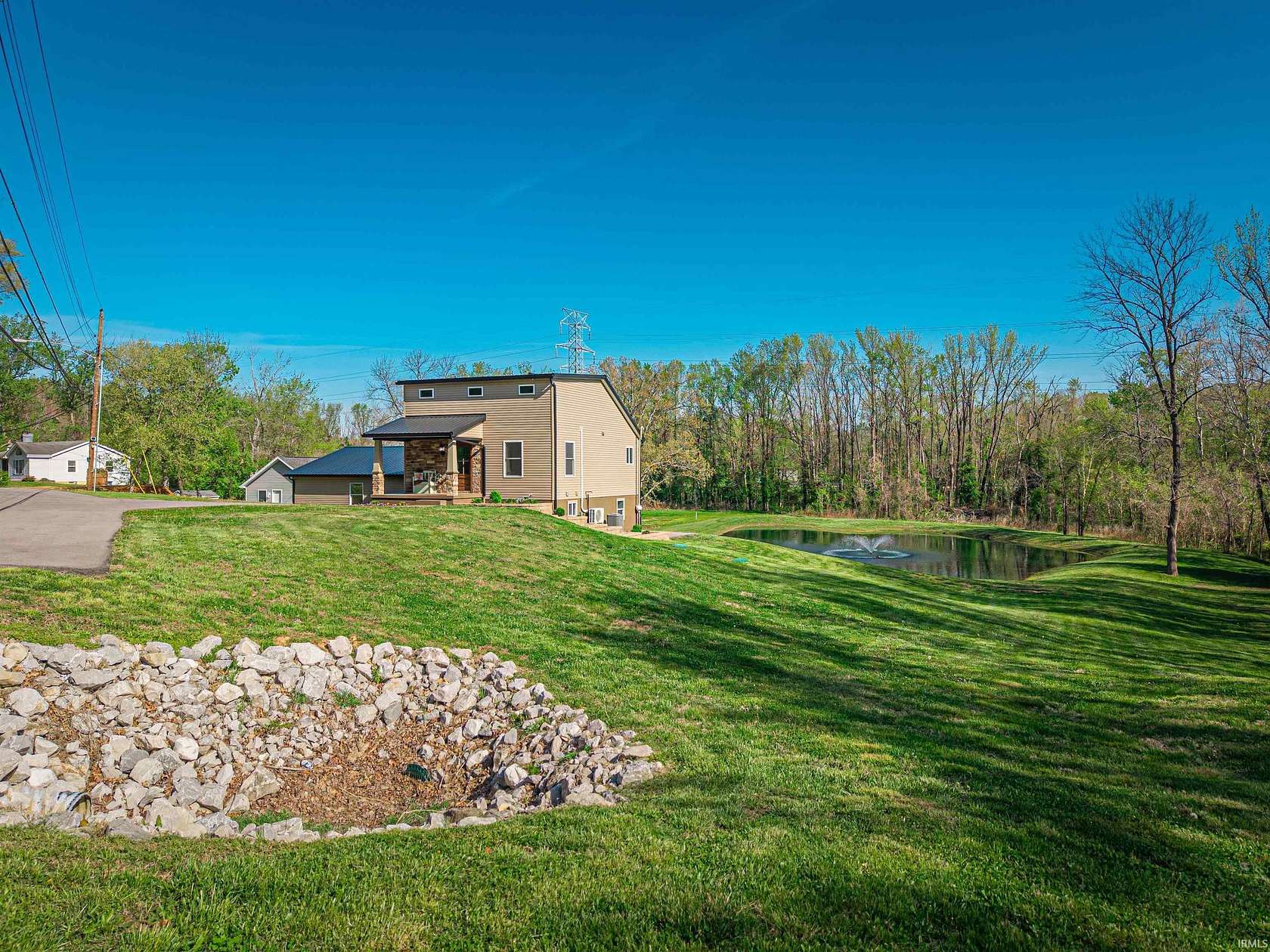 4.36 Acres of Land with Home for Sale in Evansville, Indiana