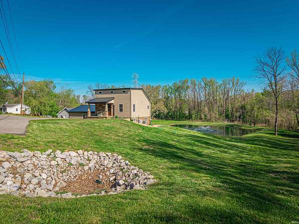 4.36 Acres of Land with Home for Sale in Evansville, Indiana