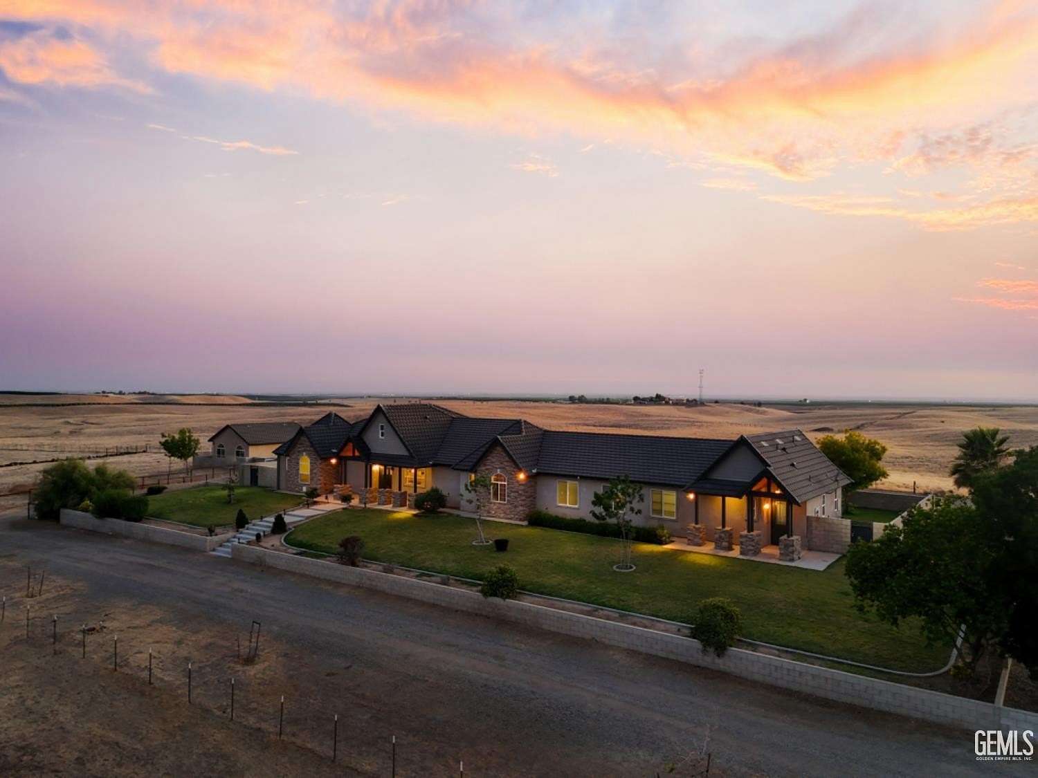 20 Acres of Land with Home for Sale in Bakersfield, California