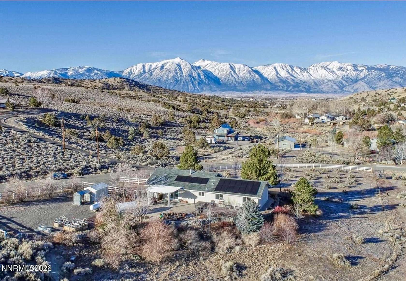 2.33 Acres of Land with Home for Sale in Gardnerville, Nevada