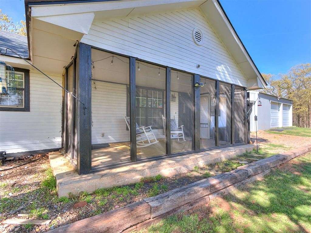 5 Acres of Land with Home for Sale in McLoud, Oklahoma