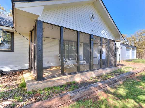 5 Acres of Land with Home for Sale in McLoud, Oklahoma