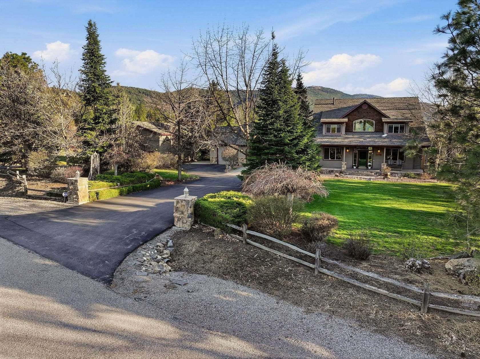 8.53 Acres of Land with Home for Sale in Liberty Lake, Washington