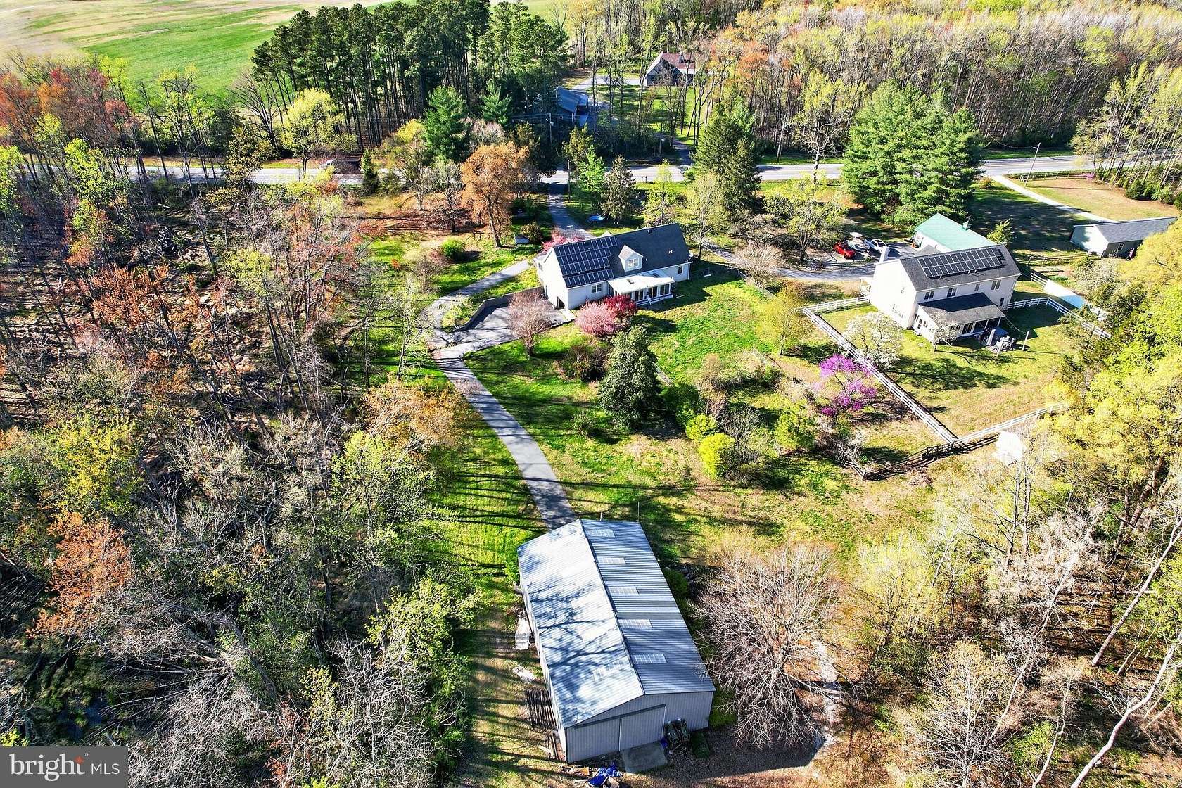 13.9 Acres of Recreational Land with Home for Sale in Hartly, Delaware