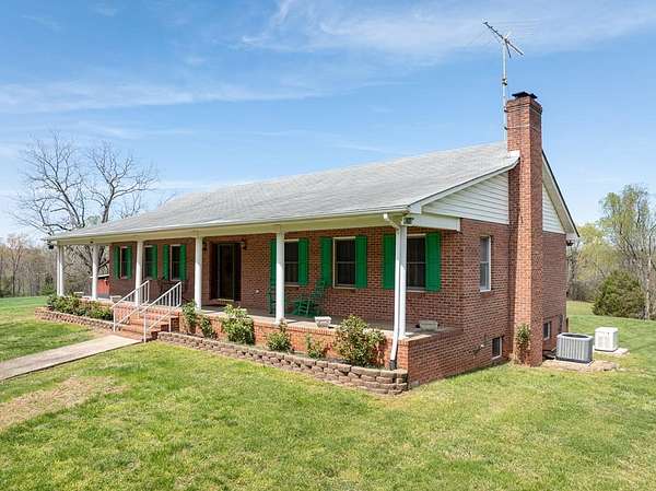 68.8 Acres of Agricultural Land with Home for Sale in Keysville, Virginia