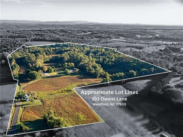 68 Acres of Recreational Land with Home for Sale in Westfield, North Carolina