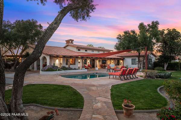 43.3 Acres of Agricultural Land with Home for Sale in Wickenburg, Arizona