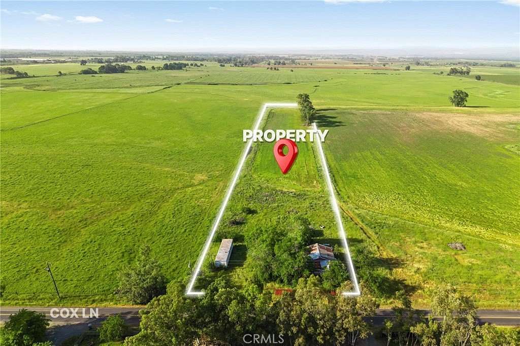 5 Acres of Land with Home for Sale in Oroville, California