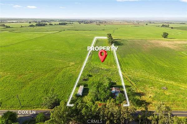 5 Acres of Land with Home for Sale in Oroville, California