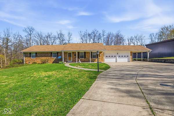 2 Acres of Land with Home for Sale in Mooresville, Indiana