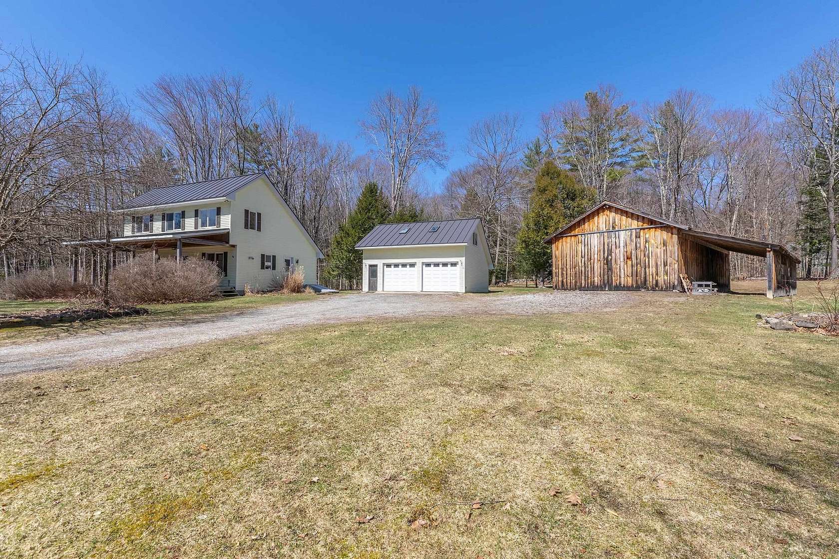 3.23 Acres of Land with Home for Sale in Dorset, Vermont