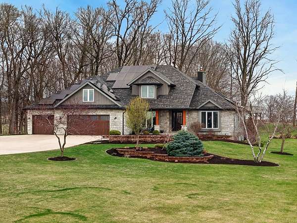 6.62 Acres of Land with Home for Sale in Monroe, Wisconsin