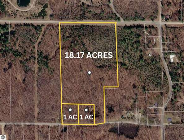 18.2 Acres of Recreational Land for Sale in Evart, Michigan