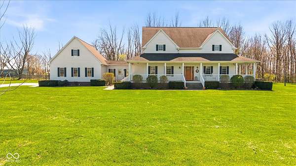 6.5 Acres of Land with Home for Sale in Clayton, Indiana