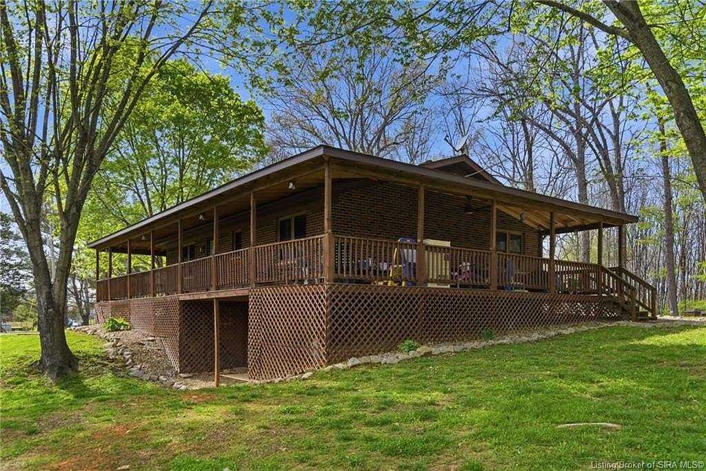 9.62 Acres of Land with Home for Sale in New Salisbury, Indiana