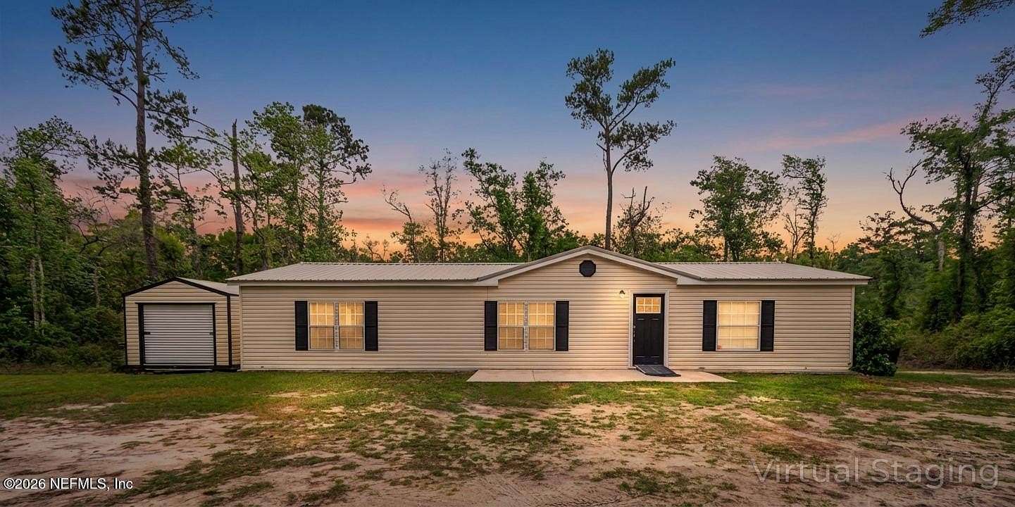 3.35 Acres of Land with Home for Sale in Glen St. Mary, Florida