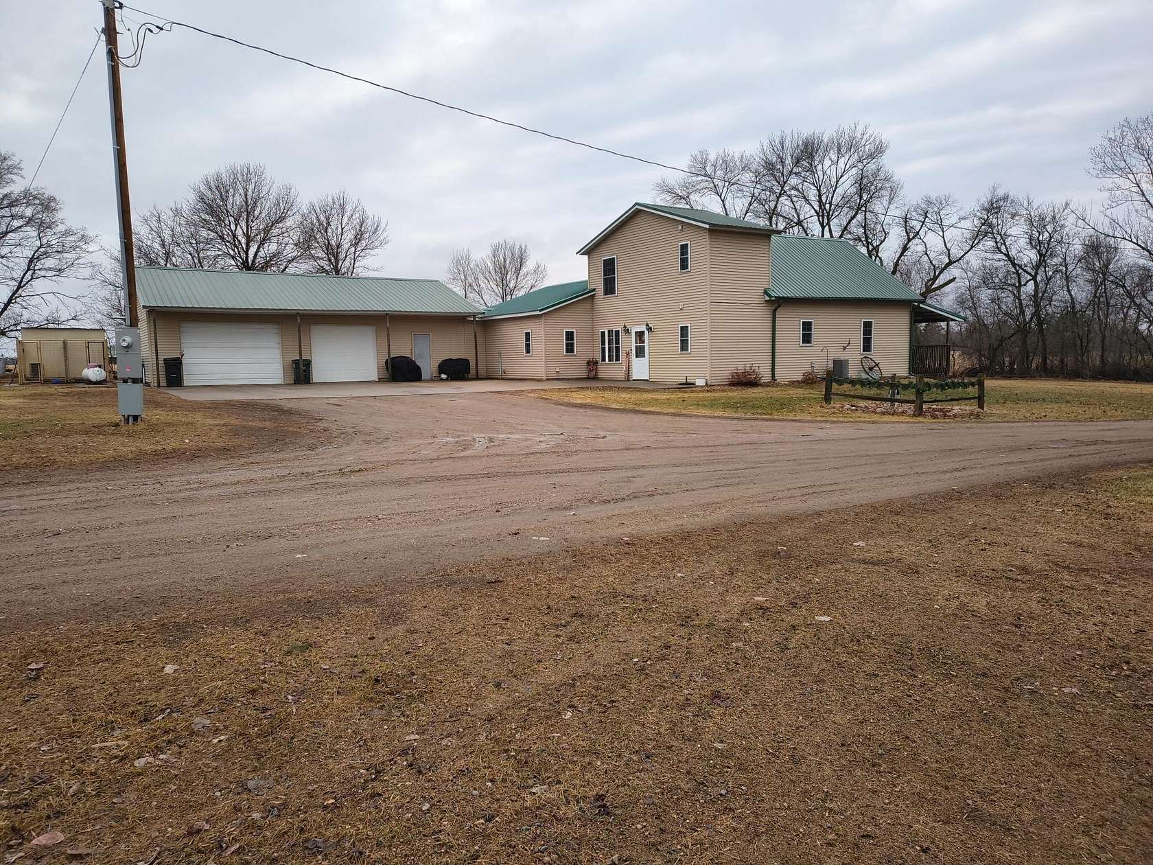 16.6 Acres of Land with Home for Sale in Belgrade, Minnesota