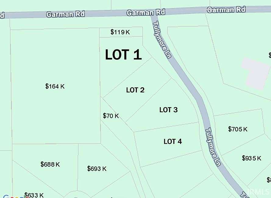 0.44 Acres of Residential Land for Sale in Leo, Indiana