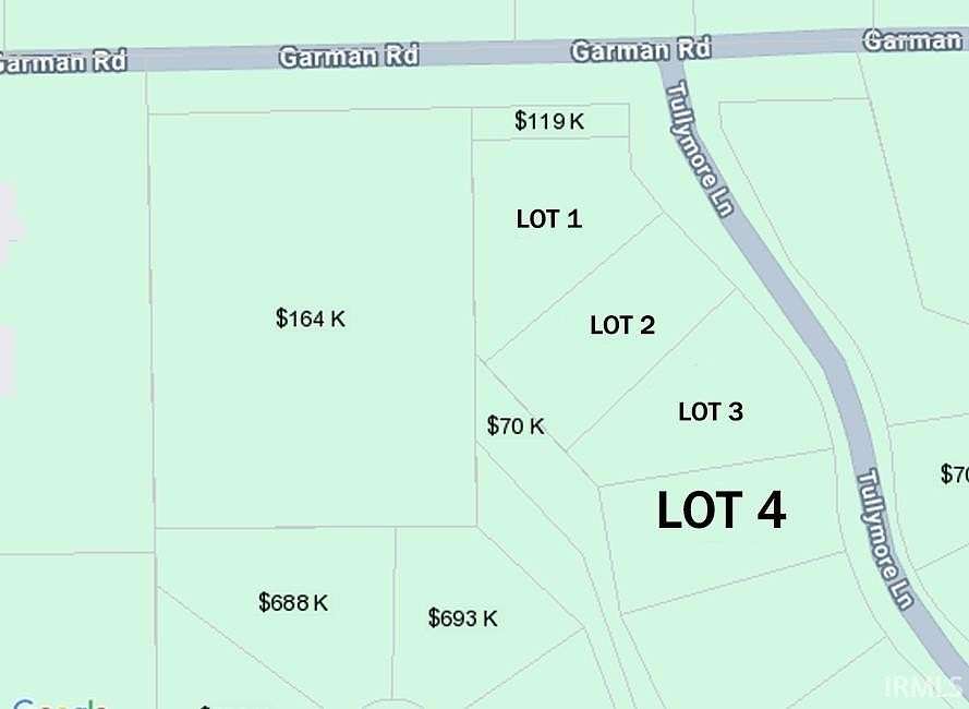 0.45 Acres of Residential Land for Sale in Leo, Indiana