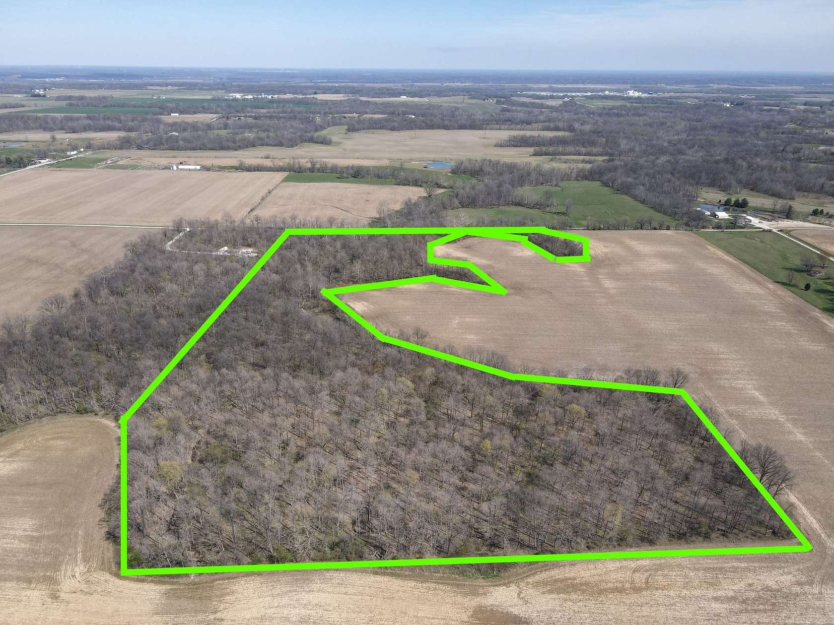24.5 Acres of Recreational & Residential Land for Sale in Clinton, Indiana