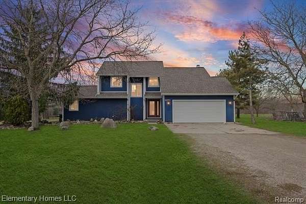 2 Acres of Land with Home for Sale in Chesterfield Township, Michigan