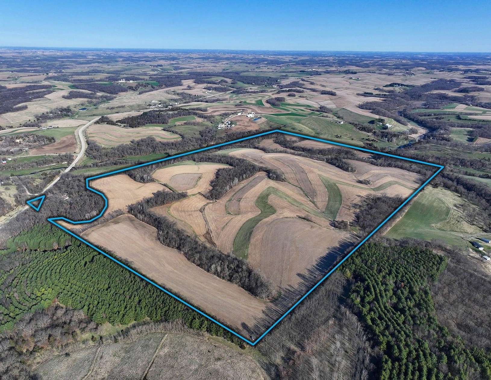 230 Acres of Land for Sale in Lancaster, Wisconsin