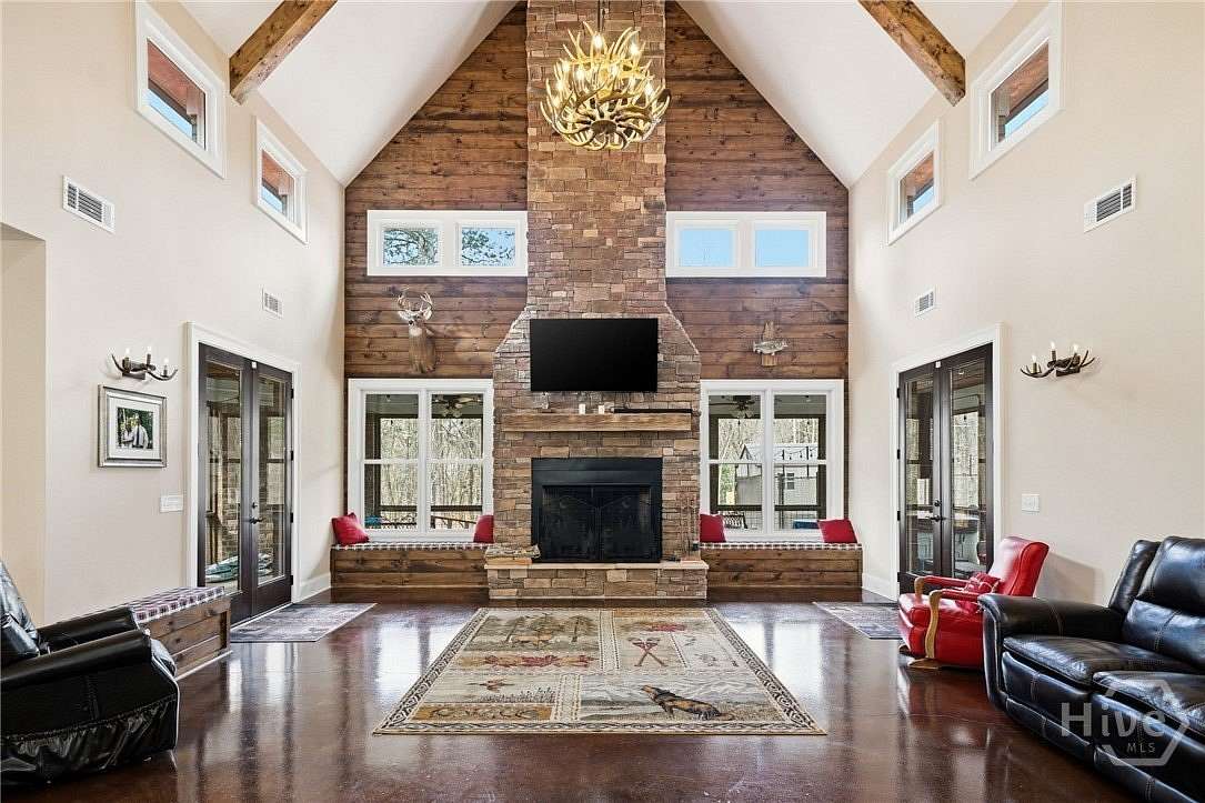 14.6 Acres of Recreational Land with Home for Sale in Ball Ground, Georgia