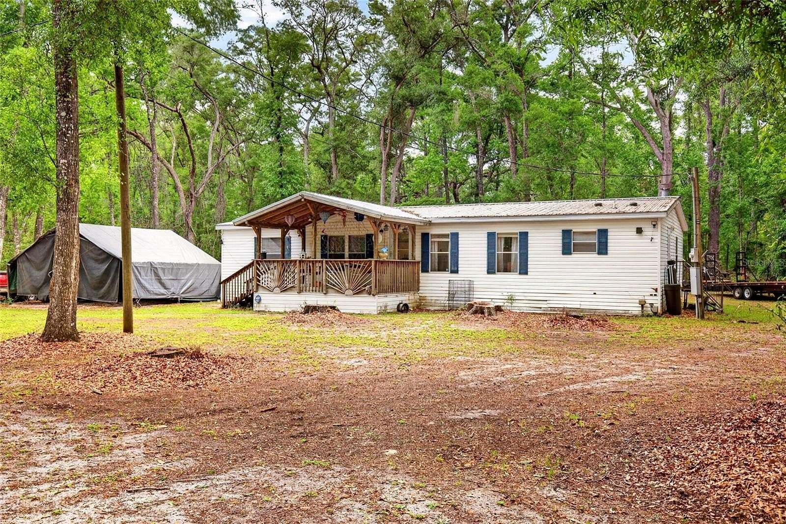 2.1 Acres of Land with Home for Sale in Old Town, Florida