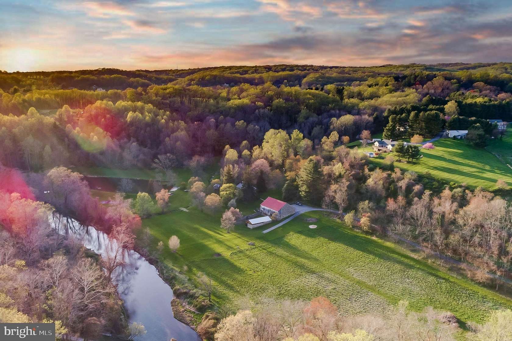 55 Acres of Land with Home for Sale in Monkton, Maryland