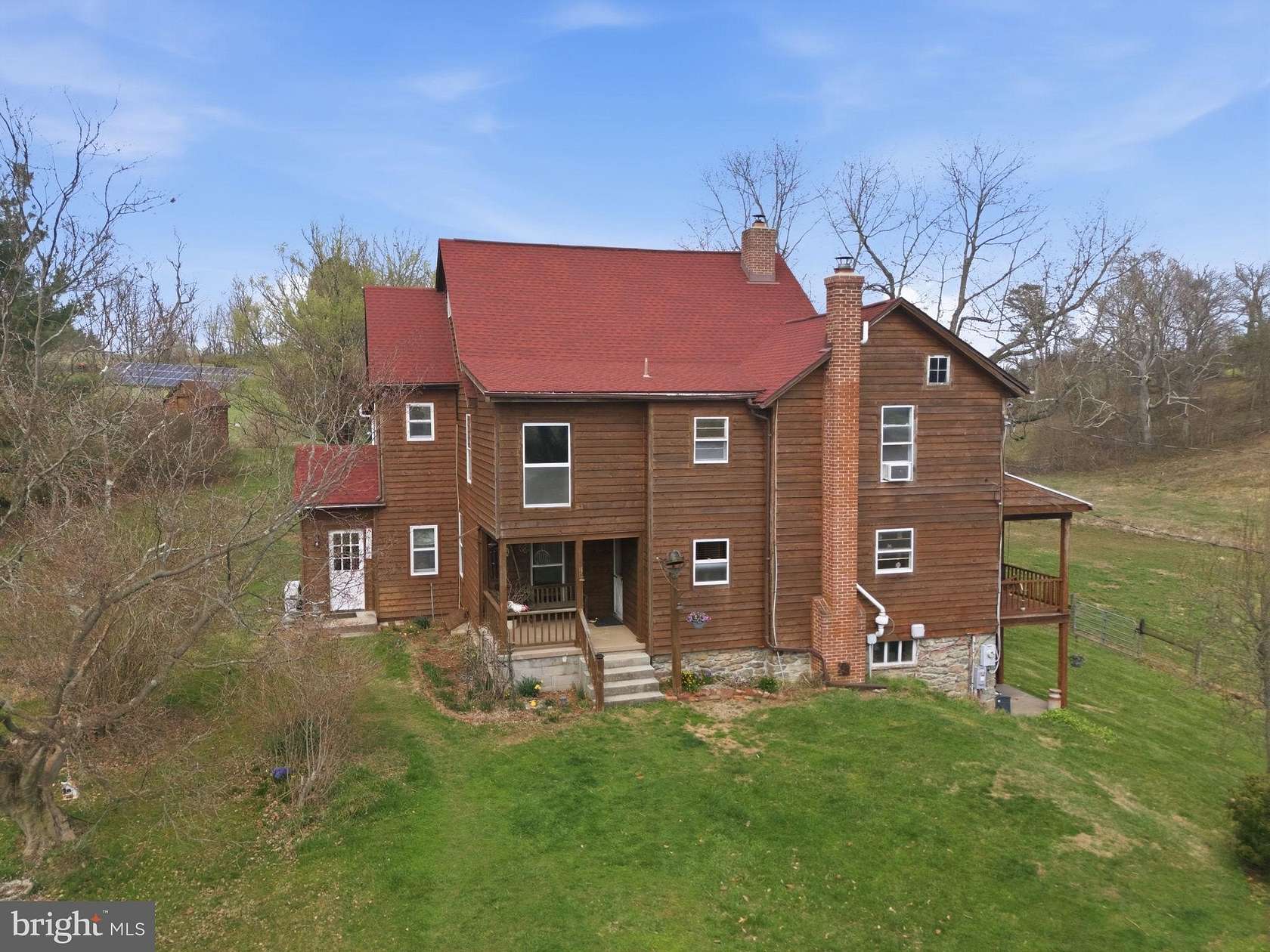 18.7 Acres of Land with Home for Sale in Millers, Maryland