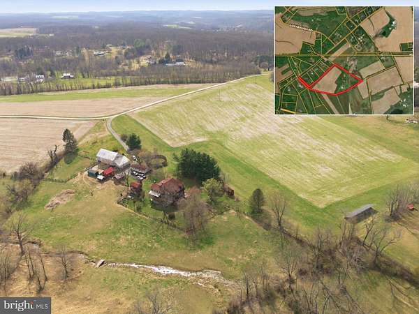 18.7 Acres of Land with Home for Sale in Millers, Maryland