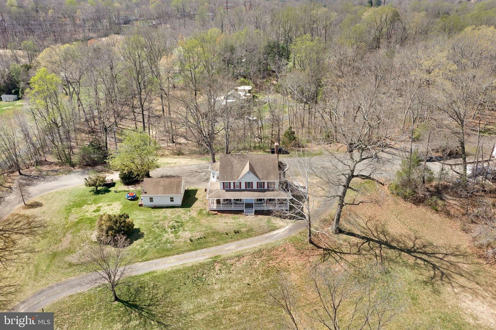 9.39 Acres of Land with Home for Sale in Clifton, Virginia