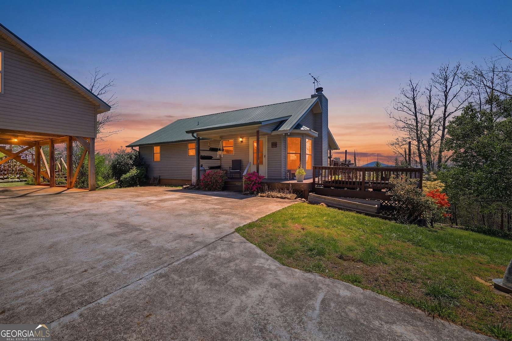 4.73 Acres of Land with Home for Sale in Sautee-Nacoochee, Georgia