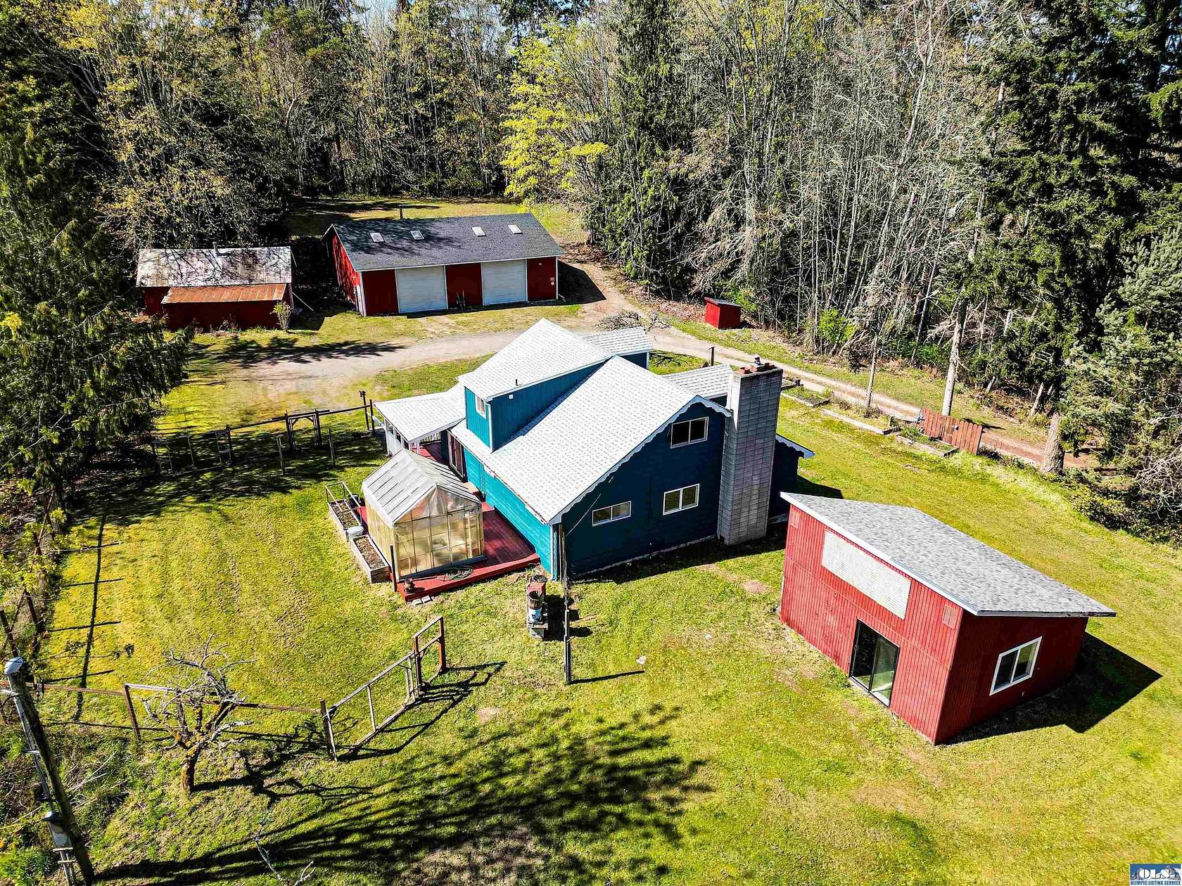 4 Acres of Land with Home for Sale in Port Angeles, Washington