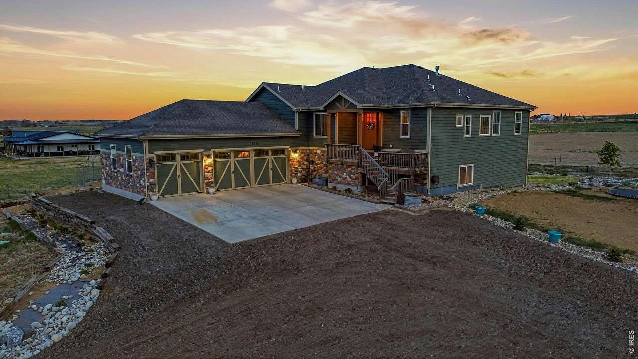 6 Acres of Land with Home for Sale in Platteville, Colorado