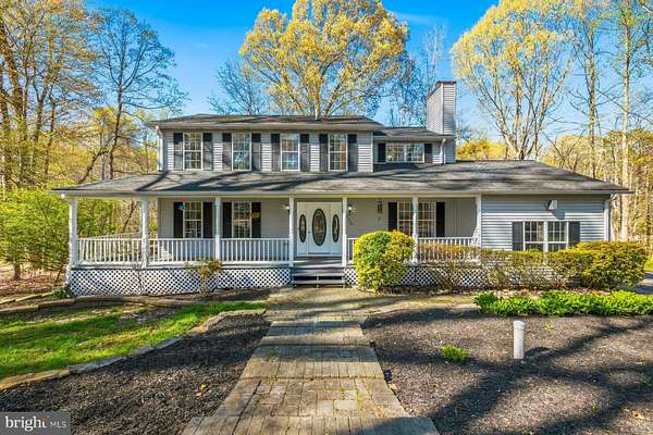 1.85 Acres of Land with Home for Sale in Owings, Maryland