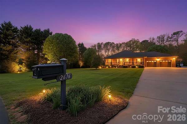 1.66 Acres of Land with Home for Sale in Lincolnton, North Carolina