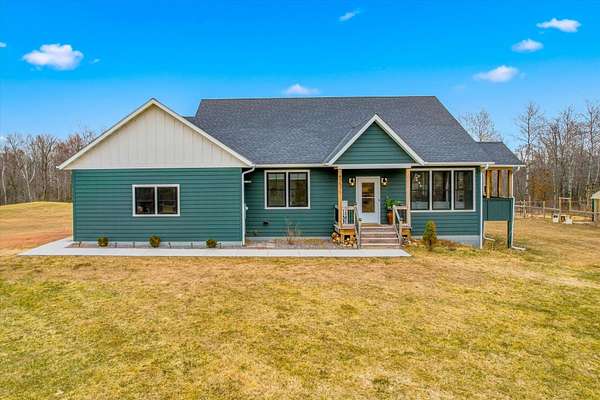 9.57 Acres of Land with Home for Sale in Harris, Minnesota
