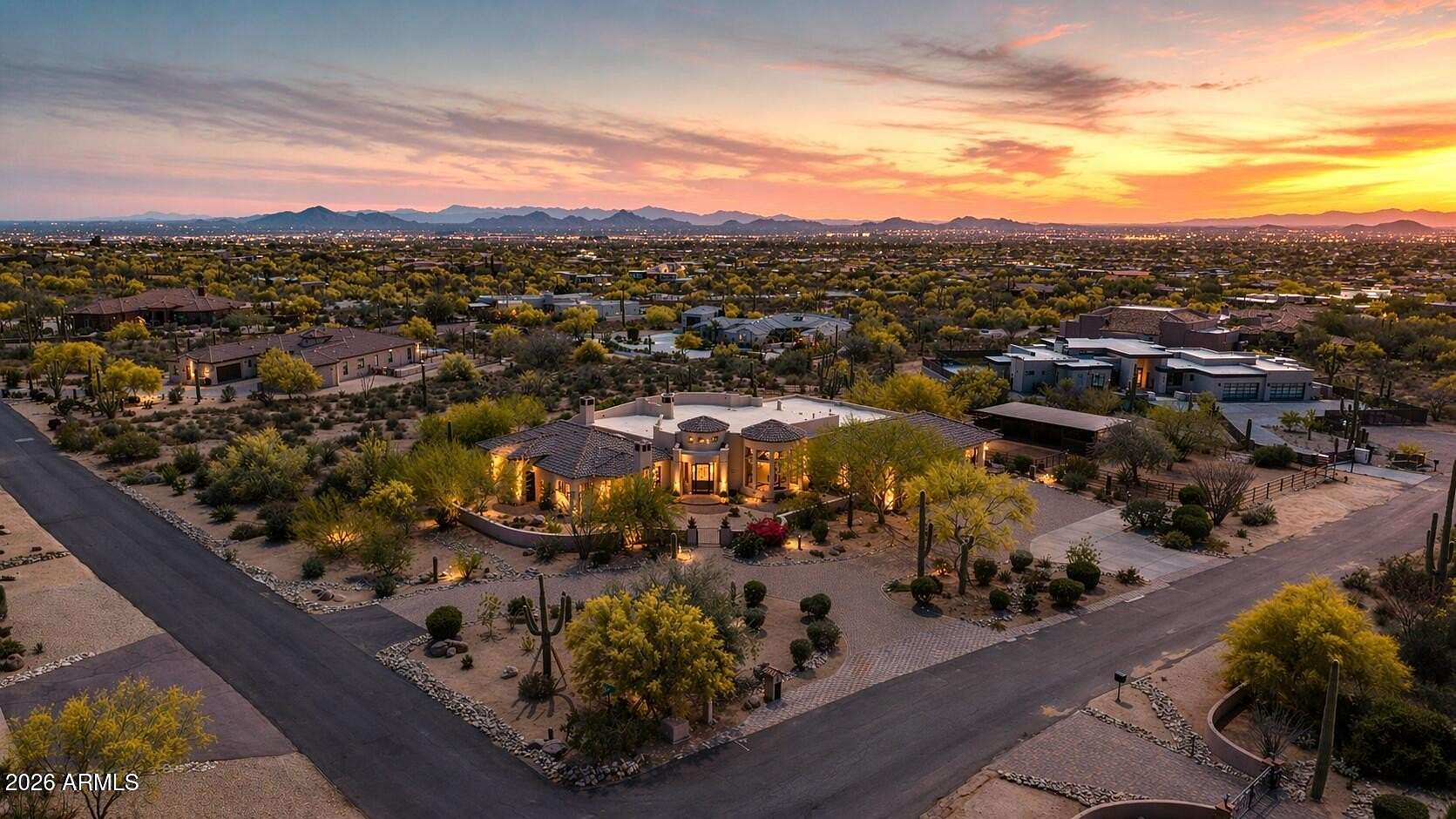 2.1 Acres of Land with Home for Sale in Scottsdale, Arizona