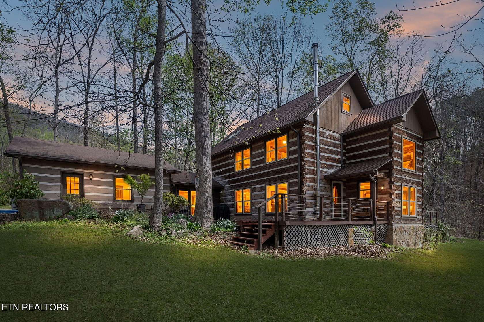 17.2 Acres of Land with Home for Sale in Blaine, Tennessee