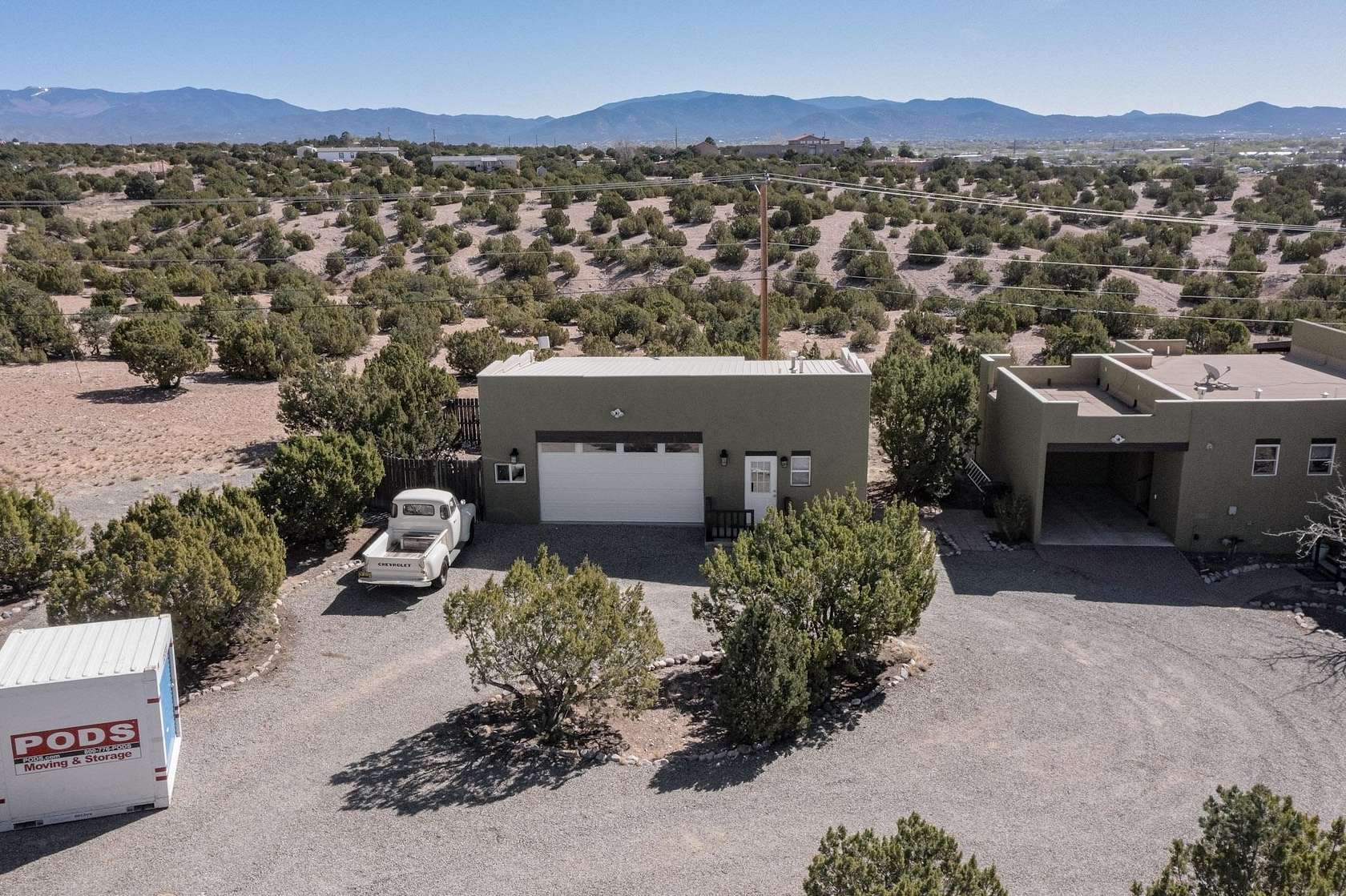 2.5 Acres of Land with Home for Sale in Santa Fe, New Mexico