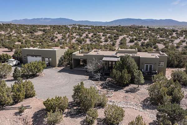 2.5 Acres of Land with Home for Sale in Santa Fe, New Mexico