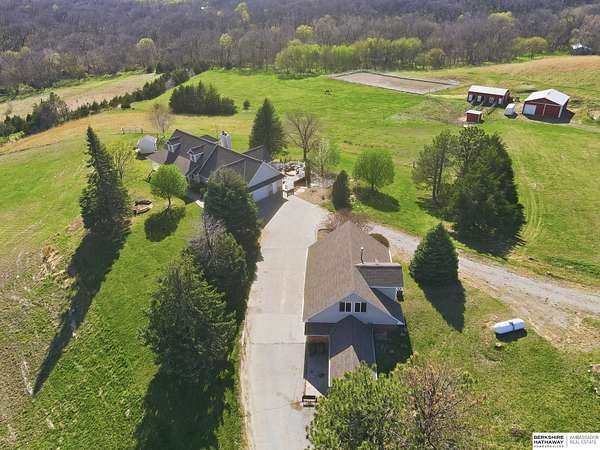 18 Acres of Land with Home for Sale in Fort Calhoun, Nebraska