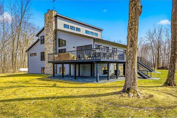 20 Acres of Recreational Land with Home for Sale in Center City, Minnesota